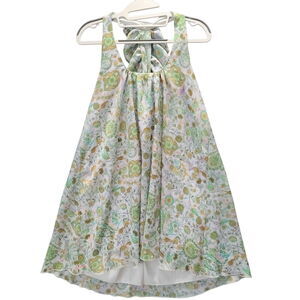 Savannah Rae Womens Halter Top Dress Multi Color Size Small 100% Polyester